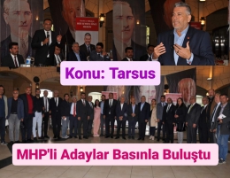 MHP Adayları ve Parti Yönetimi Gazetecilerle Biraraya Geldi