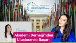 AKADEMİ Derneği Başkan Yardımcısı Fatma Yeşilkuş, BM Elçisi Seçildi