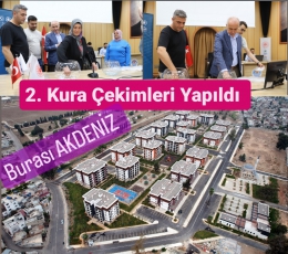 ÇAY Mahallesi TOKİ Konutları 2. Kur'a Çekilişleri Yapıldı
