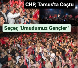 Tarsuslular CHP'nin Duatepe Mitinginde Buluştu