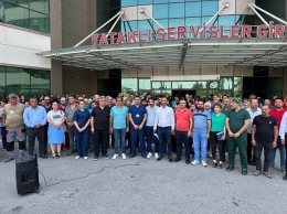 Tarsus Devlet Hastanesinde dövülen temizlik çalışanlarına saldırı kınandı