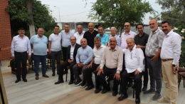 MESOB Başkanı Sarı, Tarsus'ta Oda Başkanlarıyla Buluştu