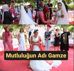 Zihinsel Engelli Depremzede Gamze Girişit'in Gelinlik Hayali Gerçek oldu