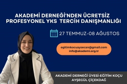 Akademi Derneği YKS Tercih Sürecinde Gençlerin Yanında