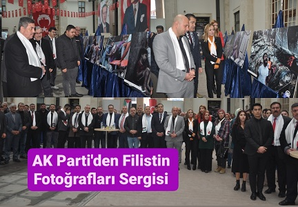 AA'nın Fotoğraflarla Filistin Fotoğraf Sergisi Tarsus’ta açıldı