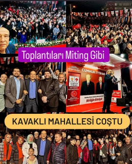 Mahmut Tat'ın Mahalle Toplantıları Mitinge Dönüşüyor
