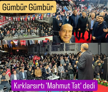 Mahmut Tat, Gittiği Her Yerde Belediye Başkanı Gibi Karşılanıyor