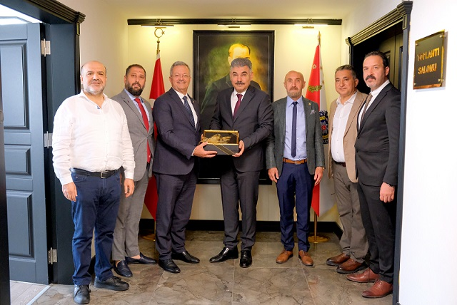 MTOSB Yönetiminden İl Emniyet Müdürü Karabörk'e Ziyaret