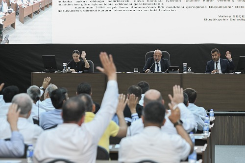 Mersin Büyükşehir Meclisine Ali Uyan Başkanlık Etti