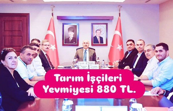 Başkan Erbay:”Tarsus’ta Tarım İşçilerinin Yevmiyesi 880 TL. Oldu”