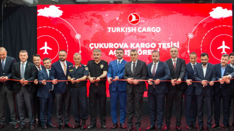 Türkiye'nin en büyük 2. Kargo Terminali Çukurova havaalanında açıldı