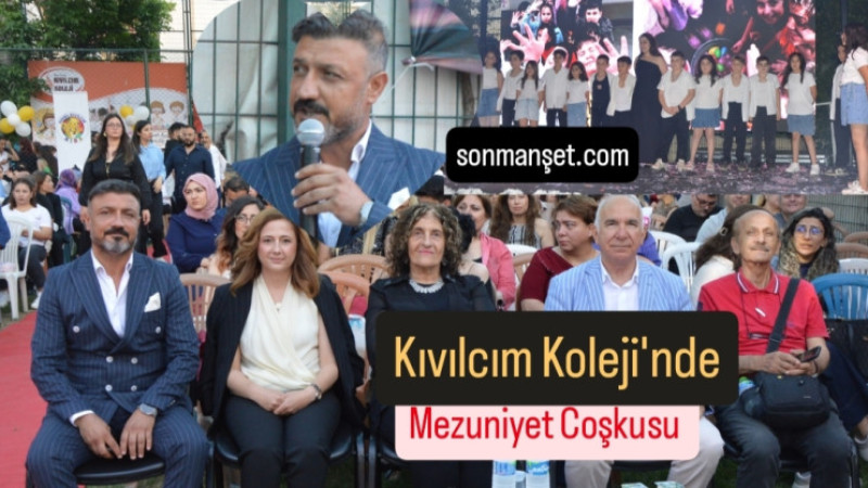 Tarsus Özel Kıvılcım Koleji'nde Mezuniyet Coşkusu Yaşandı