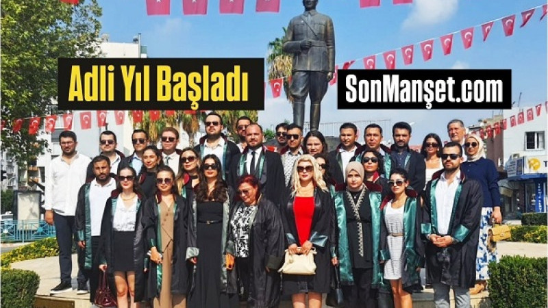 Tarsus’ta Adli Yılın Açılışı nedeniyle Atatürk Anıtında Tören 