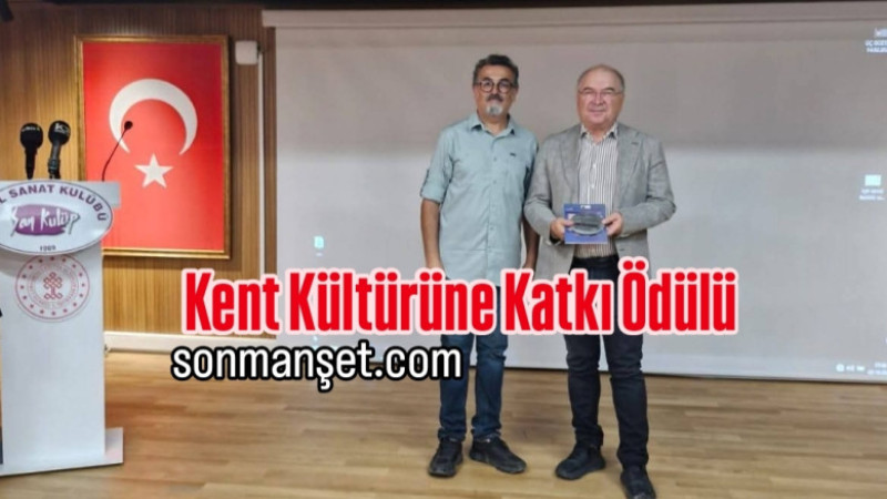 Tarsus Ticaret ve Sanayi Odası'na Kent Kültürüne Katkı ödülü