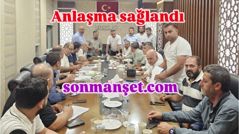 Tarım İşçileri ile İşveren arasındaki sorun Tatlıya Bağlandı