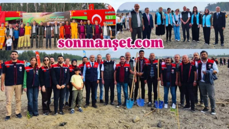 Tarsus'ta İmzamız Fidan,Sevdamız Yeşil Vatan Etkinliği 