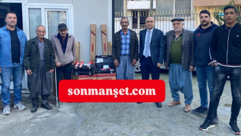 Tarsus'ta Üreticilere Bakanlıkça Kırsal Kalkınma Desteği