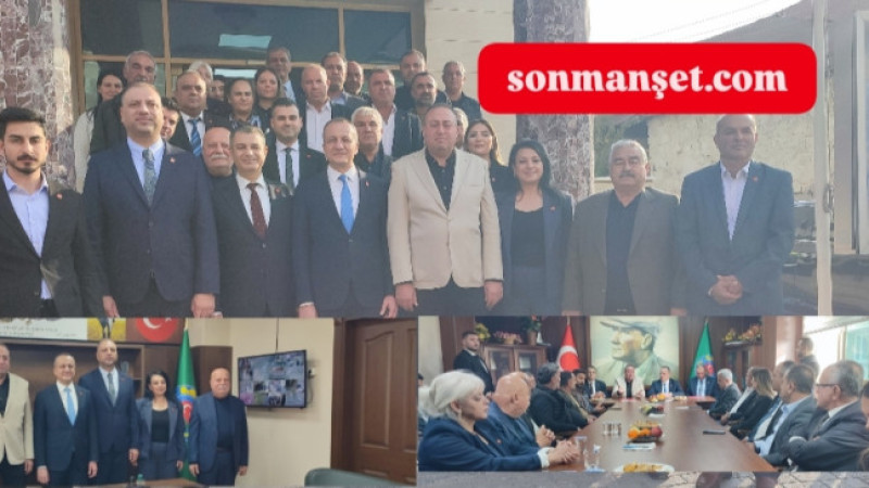 CHP Mersin ve Tarsus Örgütleri Ziraat Odası'nda Tarımı Konuştu 