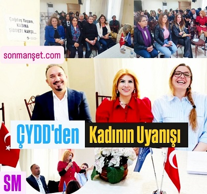 ÇYDD Tarsus şubesinin Kadının Uyanışı Etkinliğine Yoğun İlgi 