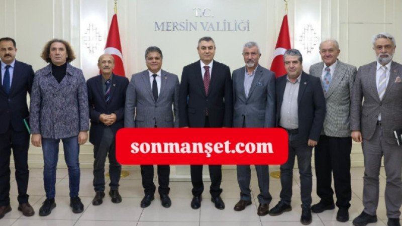 MGC Başkan ve Yönetimi, Vali Atilla Toros'u Ziyaret etti