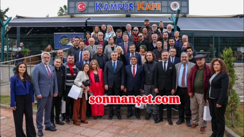 Mersin Valisi Atilla Toros, Gazetecilerle Bir Araya Geldi 