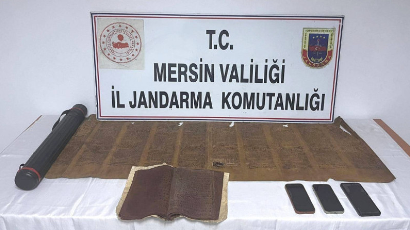 Tarsus'ta Tarihi Eser Kaçakçılığı yapan 2 kişi gözaltında