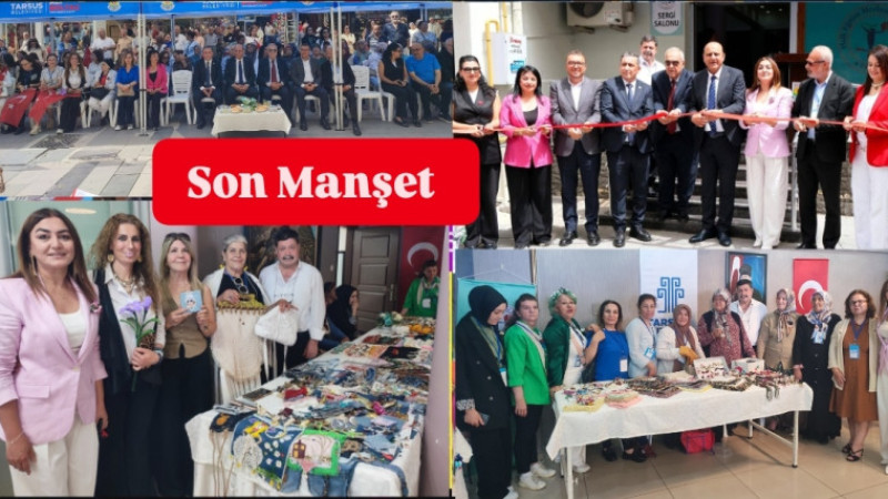 Tarsus'ta En Güzel İğne Oyası Yarışmasında Ödüller Sahiplerini Buldu 