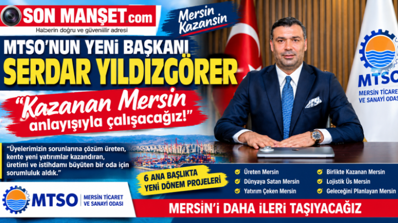 MTSO'nun Yeni Başkanı Serdar Yıldızgörer Oldu