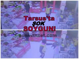 Tarsus’ta Kar Maskeli İki Kişiden ŞOK Soygun