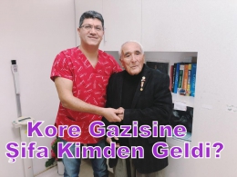 Kore Gazisine, silah arkadaşının oğlundan şifa