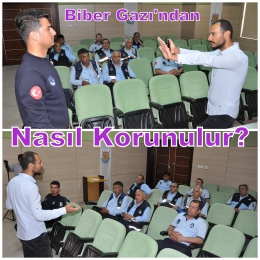 Tarsus’ta Emniyetten Zabıtalara yakın savunma kursu