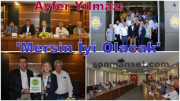Ayfer Yılmaz, Tarsus TSO'yu Ziyaret Etti