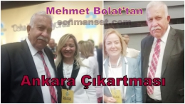 AKFED Genel Başkanı Mehmet Bolat Ankara'da 