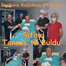 Boris Johnson’un kuzeni Tarsus’ta ameliyat oldu