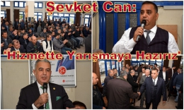 Şevket Can: Hizmette Yarışmaya Her Zaman Varız