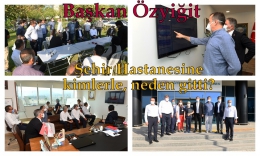 Başkan Özyiğit, Aziz Aydınlık’ın durumu hakkında bilgi aldı