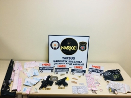 Tarsus’ta Uyuşturucu Operasyonlarında 10 kişi gözaltında