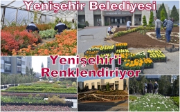 Yenişehir Belediyesi, Yenişehir'i Rengarenk Yapıyor
