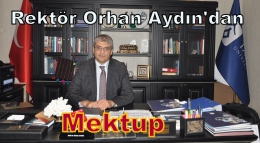 Tarsus Üniversitesi Rektörü Orhan Aydın'dan MEKTUP Var