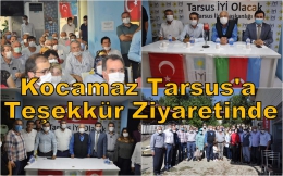 Kocamaz, Tarsus İYİ Parti'de Teşekkür Ziyaretinde
