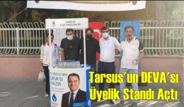 DEVA Partisi Tarsus İlçe Teşkilatı Üye Çalışmalarını Hızlandırdı