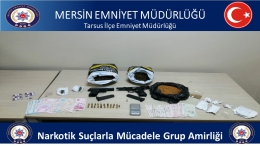 Tarsus'ta uyuşturucu operasyonunda 8 kişi yakalandı