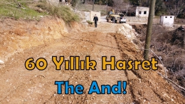 Tarsus Belediyesi 60 yıllık yol hasretine son verdi