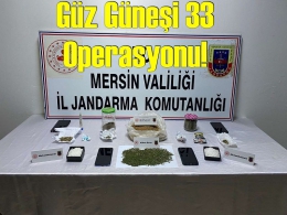 Mersin Jandarma'dan Tarsus'ta Güz Güneşi Operasyonu