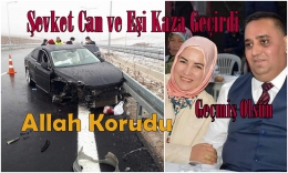 Şevket Can Kurultaya Giderken Kaza Geçirdi