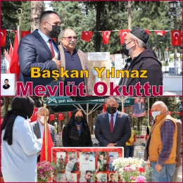  Başkan Yılmaz: Şehitlere Minnet Borcumuz Var
