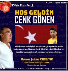 Başkan Kırbıyık Transfer Bombalarını Sürdürüyor: Cenk Gönen TİY'da