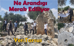 Tarsus’ta Arkeologlardan Tarsus tarihi için hummalı çalışma