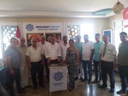 Memleket Partisi Tarsus İlçe Başkanlığına Türker Seçildi