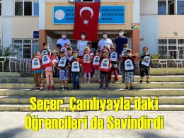 Çamlıyayla'daki Öğrencilerin de İlk Çantaları Büyükşehir'den